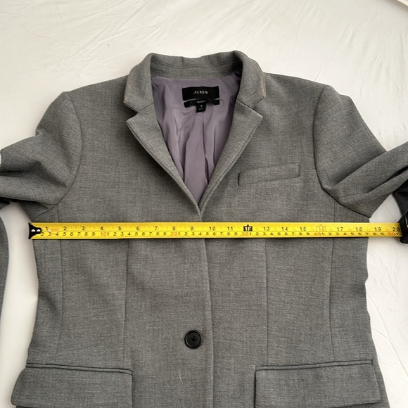 J Crew Regent gray sharp sleek four-season stretch blazer - Picture 10 of 12